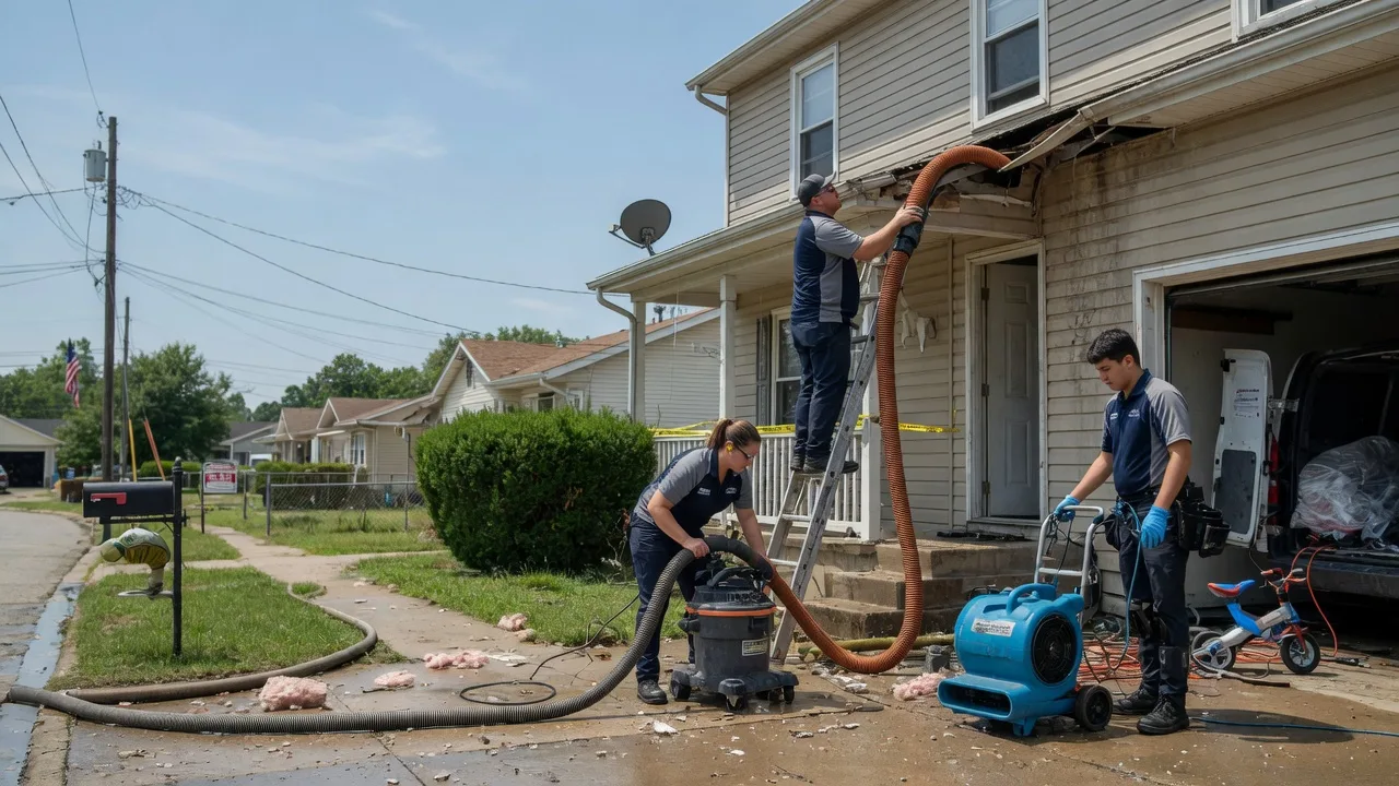 Water Damage Restoration in Bonnie, IL near me